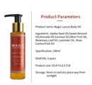 Magic body oil benefits - 100ml luxurious body oil with nourishing ingredients for hydration and rejuvenation.