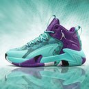 And1 James Basketball Shoes for Teens - High Top Style front view