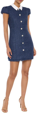 LIKELY Womens Riello Dress Navy
