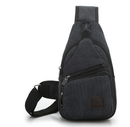 Versatile chest bag for cycling featuring a sleek design and multiple compartments for functionality.