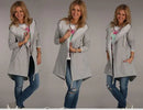 Hooded Long Sleeve Women's Sweatshirt