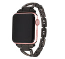 Apple Watch Band X-Type Stainless Steel with Diamonds