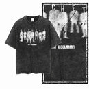 Cool Print t-shirt For Men Streetwear Washed Distressed Men Black Tshirt Big Size Cotton Vintage Graphic Tee Shirt For Men G15