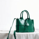 Vintage Women's Woven Crossbody Handbag