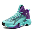 And1 James Basketball Shoes for Teens - High Top Style front view